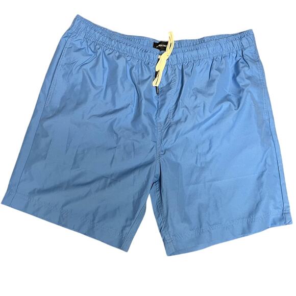 Nordstrom Blue Swim Trunks Quick-Dry Elastic Waist - Picture 2 of 6